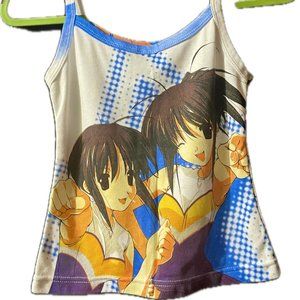 Rare Y2K BOOM Anime Girl Top in Womens Size S